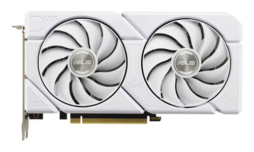 ASUS DUAL GeForce RTX 4060 EVO 8GB - OC Edition - graphics card - GeForce RTX 4060 - 8 GB GDDR6 - PCIe 4.0 - 3 x DisplayPort, HDMI - white