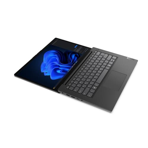 Lenovo V14 G5 IRL 83GU - Intel Core 5 - 120U / up to 5 GHz - Win 11 Pro - Intel Graphics - 8 GB RAM - 256 GB SSD NVMe - 14" TN 1920 x 1080 (Full HD) - Wi-Fi 6 - business black - kbd: UK — view 10