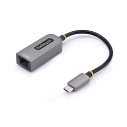 StarTech.com 2.5GbE USB-C to Ethernet Adapter - Network adapter - USB-C 3.2 Gen 1 / Thunderbolt 3 - 10M/100M/1G/2.5 Gigabit Ethernet - space grey