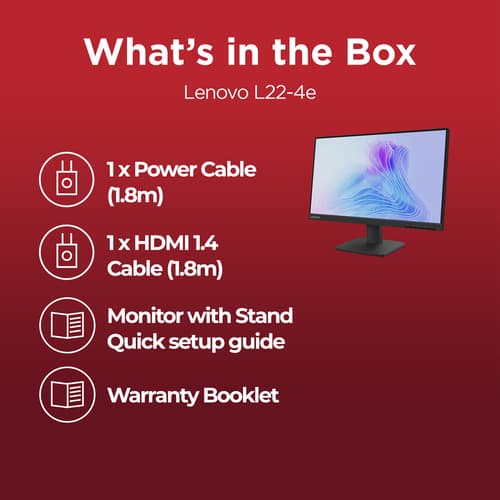 LENOVO L22-4E FHD IPS 100HZ — view 10