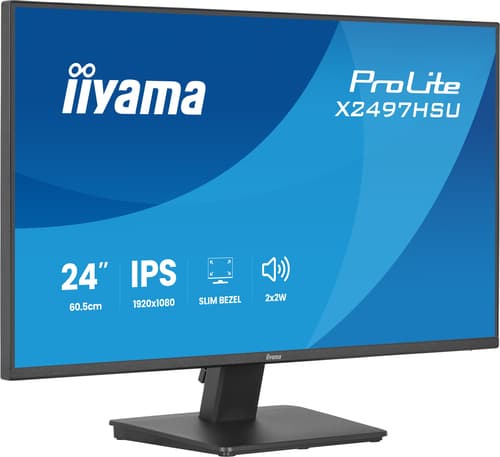 iiyama X2497HSU-B1 24" IPS LCD with 4-si — view 5