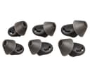 Poly - Eartip for Bluetooth headset - medium - black (pack of 2) - for Poly Voyager 6200 thumbnail 1