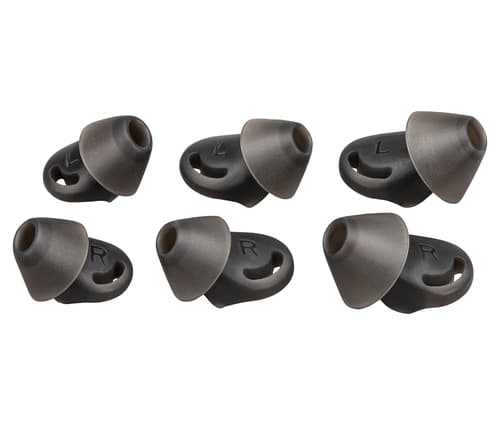 Poly - Eartip for Bluetooth headset - medium - black (pack of 2) - for Poly Voyager 6200 — view 2