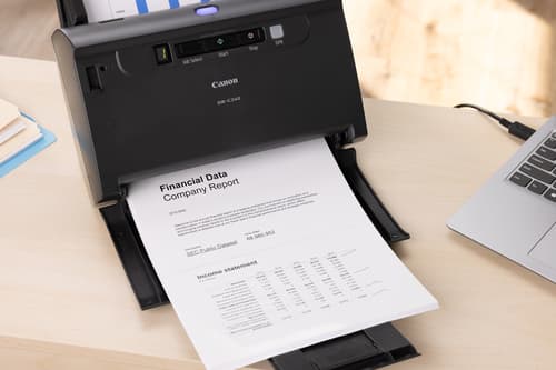Canon imageFORMULA DR-C240 - Document scanner - CMOS / CIS - Duplex - Legal - 600 dpi x 600 dpi - up to 45 ppm (mono) / up to 30 ppm (colour) - ADF (60 sheets) - up to 4000 scans per day - USB 2.0 — view 12