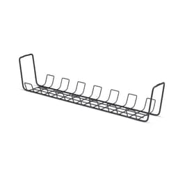 Under Desk Cable Management Tray Black