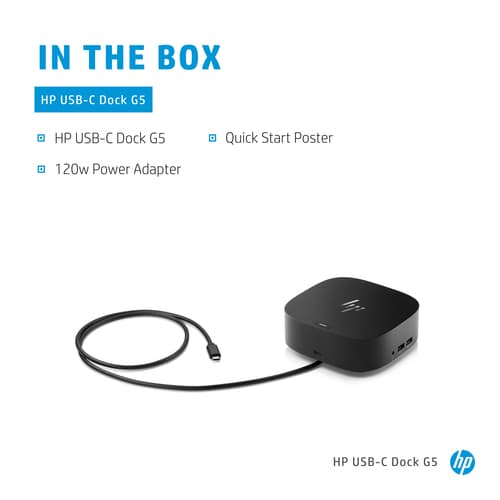 *Non Cancellable/Non Returnable (NCNR)* ^HP USB-C DOCK G5 EUR — view 5