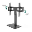 TV STAND SWIVEL 191CM 40KG BLACK thumbnail 12