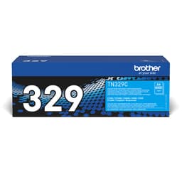 Brother TN329C - Cyan - original - toner cartridge - for Brother DCP-L8450CDW, HL-L8350CDW, HL-L8350CDWT, MFC-L8850CDW