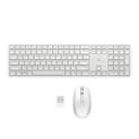 HP 655 WIRELESS KEYBOARD + MOUSE WHT thumbnail 1