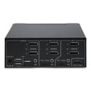 StarTech.com 2-Port Dual-Monitor DisplayPort KVM Switch, 8K 60Hz / 4K 144Hz, DP 1.4, 2x USB 10Gbps Ports, 4x USB HID Ports, Hotkey Switching, TAA Compliant - KVM / audio / USB switch - 2 x KVM / audio / USB - 1 local user - desktop - TAA Compliant thumbnail 4