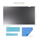StarTech.com 23.6-inch 16:9 Computer Monitor Privacy Filter, Anti-Glare Privacy Screen with 51% Blue Light Reduction, Black-out Monitor Screen Protector w/+/- 30 deg. Viewing Angle, Matte and Glossy Sides (23669-PRIVACY-SCREEN) - Notebook privacy filter (horizontal) - 23.6" wide - transparent thumbnail 15
