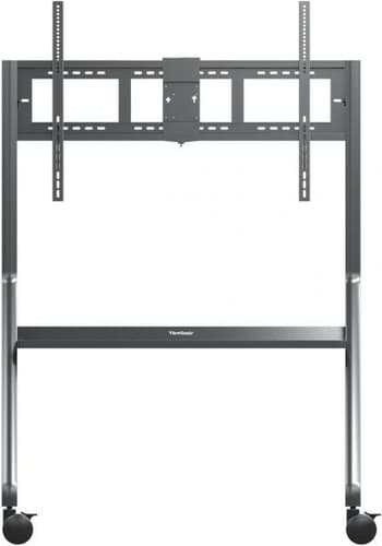ViewSonic VB-STND-009 - Cart - for interactive flat panel / LCD display - slim trolley - steel, polyurethane (PU) wheels - screen size: 65"-105" - mounting interface: up to 1000 x 600 mm