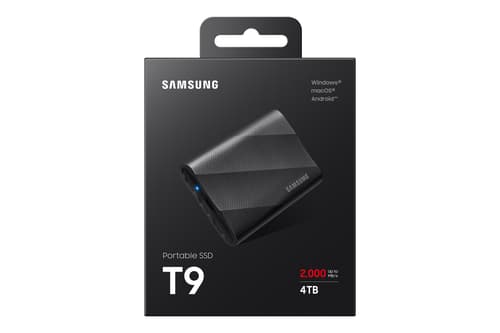 Samsung T9 MU-PG4T0B - SSD - 4 TB - USB 3.2 Gen 2x2 — view 10