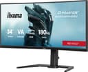iiyama G-MASTER Red Eagle GCB3484WQSU-B1 - LED monitor - gaming - curved - 34" (31.4" viewable) - 3440 x 1440 UWQHD @ 180 Hz - VA - 500 cd/m� - 4000:1 - 0.4 ms - 2xHDMI, DisplayPort, 2xUSB-C, 2xUSB - speakers - black thumbnail 3