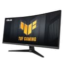 ASUS TUF Gaming VG34VQ3B - LED monitor - gaming - curved - 34" - 3440 x 1440 WQHD @ 180 Hz - VA - 400 cd/m� - 4000:1 - DisplayHDR 400 - 1 ms - 2xHDMI, 2xDisplayPort - speakers - black thumbnail 3