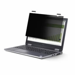 StarTech.com 13.3-inch 16:9 Laptop Touch Privacy Screen, Flip-Up - Notebook privacy filter - 2-way - adhesive, hinge tabs, flip hinges - 13.3" - transparent