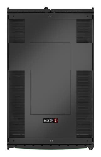 APC NetShelter SX - Rack cabinet - 2258H x 750W x 1200D mm, with Sides - floor-standing - black - 48U - 19" - TAA Compliant — view 4