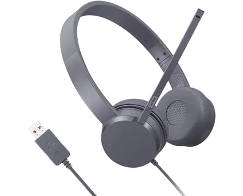 ^LEN SELECT USB WIRED STEREOHEADSET