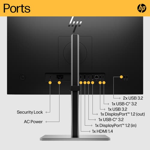 *Non Cancellable/Non Returnable (NCNR)* ^HP S5PRO 524PU FHD USB-C MONITOR — view 4