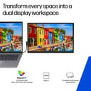 HP Series 5 Pro 14 inch WQXGA Portable Monitor - 514pn, 35.6 cm (14"), 2560 x 1600 pixels, WQXGA, LCD, 7 ms, Silver thumbnail 5