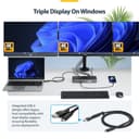 Triple-Monitor USB-C Dock 140W PD thumbnail 4