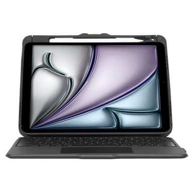 Targus Versavu - Keyboard and folio case (keyboard case) - with trackpad - backlit - wireless - Bluetooth 5.0 - QWERTY - UK - black