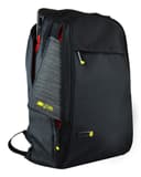 techair - Notebook carrying backpack - 17.3" - black
