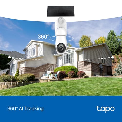 Tapo C660 KIT V1 - Solar-Powered Security Camera Kit - network surveillance camera - with Tapo A201 solar panel — view 9