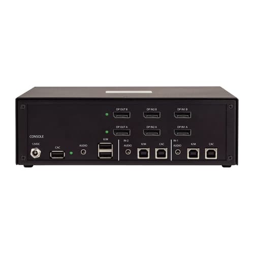 StarTech.com - KVM switch - secure - 2 x KVM port(s) - 1 local user - desktop - TAA Compliant — view 3