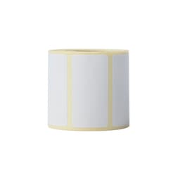 Brother - White - 51 x 26 mm 500 label(s) (1 roll(s) x 500 paper labels (pack of 12) - for Brother TD-2020, 2120, 2130, 4410, 4420, 4520, 4550, RuggedJet RJ-2140, 2150, 3150