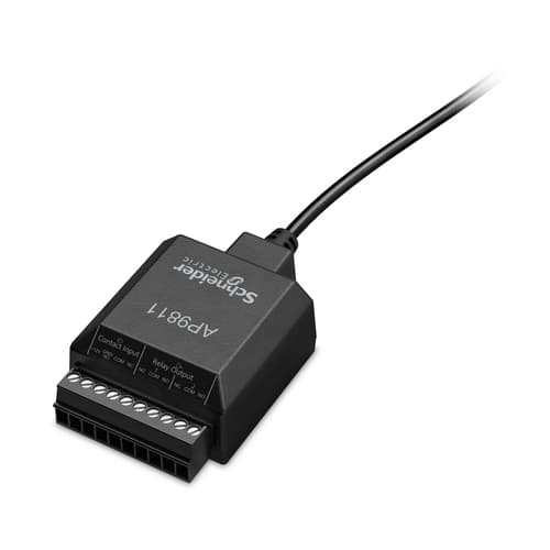APC - Network adapter cable - USB (M) - CAT 5 - black — view 1