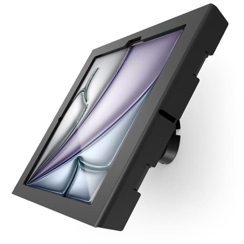 Compulocks iPad Air M2 & M3 13" Apex Enclosure Tilting Wall Mount - Black - Mounting kit (enclosure) - exposed front/back camera and sensors, tilting - for tablet - lockable - black - screen size: 13" - wall-mountable - for Apple 13-inch iPad Air (M2, M3)