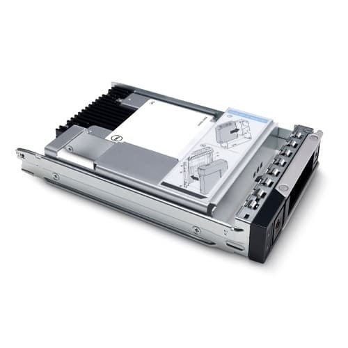 Dell - Custom Kit - SSD - Read Intensive - 1.92 TB - 2.5" (in 3.5" carrier) - SAS 24Gb/s - for PowerEdge R440, R450, R550, R640, R6415, R650, R6515, R660, R740, R7515, R7525, T550