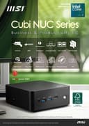 MSI Cubi NUC 1M Intel Core 5 120U Desktop PC, NUC, SFF, Mini Computer, HTPC, (16GB RAM, 512GB Storage, Windows 11 PRO), Intel Graphics/DDR5/Dual ThunderBolt 4/Dual HDMI/Dual LAN/WiFi 6E/BT 5.3/VESA thumbnail 28