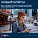Poly Voyager Free 20 - Customer Special 1 - true wireless earphones with mic - in-ear - Bluetooth - active noise cancelling - black thumbnail 5