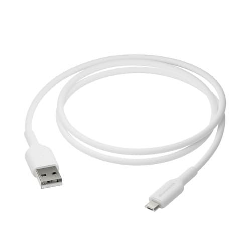 re-charge-Cbl 1m USB-A-Micro USB-W — view 1