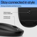 HP 245 - Mouse - right and left-handed - optical - 3 buttons - wireless - Bluetooth 5.1 - black thumbnail 6