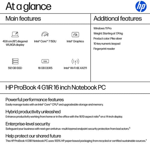 HP PB4 G1I R167-150U 16/512W11P — view 5