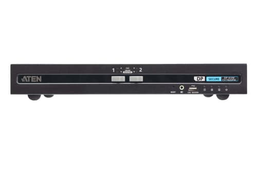 ATEN CS1182DP4C - KVM / audio switch - PSD PP v4.0 Compliant, Display Port, secure with CAC - 2 x KVM / audio - 1 local user - desktop