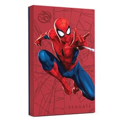 Seagate FireCuda STKL2000417 - Spider-Man Special Edition - hard drive - 2 TB - external (portable) - USB 3.2 Gen 1 - with 2 years Seagate Rescue Data Recovery - for Sony PlayStation 4, Sony PlayStation 4 Pro, Sony PlayStation 4 Slim, Sony PlayStation 5