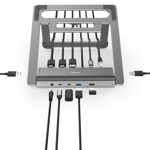 USBC DOCK STATION AND STAND 12 PORT — view 10