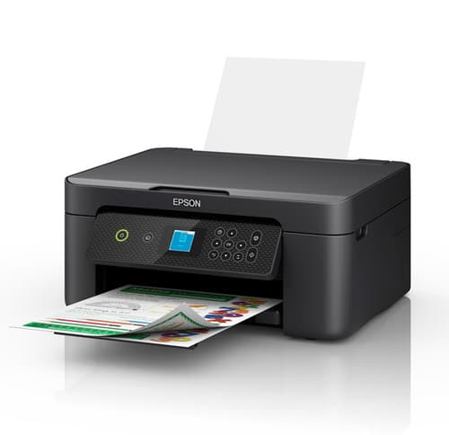 Epson Expression Home XP-3200 - Multifunction printer - colour - ink-jet - A4/Legal (media) - up to 10 ppm (printing) - 100 sheets - USB, Wi-Fi - black
