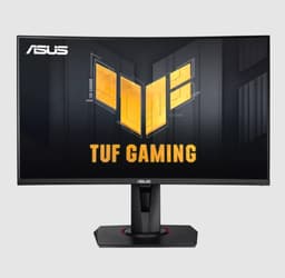 ASUS TUF Gaming VG27VQM - LED monitor - gaming - curved - 27" - 1920 x 1080 Full HD (1080p) @ 240 Hz - VA - 350 cd/m� - 3000:1 - HDR10 - 1 ms - 2xHDMI, DisplayPort - speakers - black