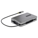 StarTech.com USB-C Multiport Adapter with USB-C DP Alt Mode Video Output / 4K HDMI 2.0 / VGA, USB-C Dual Monitor Docking Station, 100W PD Pass-Through, USB Type C Mini Dock/MST Adapter Hub