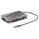 StarTech.com USB-C Multiport Adapter with USB-C DP Alt Mode Video Output / 4K HDMI 2.0 / VGA, USB-C Dual Monitor Docking Station, 100W PD Pass-Through, USB Type C Mini Dock/MST Adapter Hub