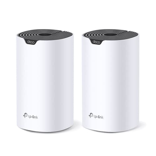 TP-Link Deco S7 V1 - Wi-Fi system - (2 routers) - up to 3,900 sq.ft - mesh 1GbE - Wi-Fi 5 - Dual Band