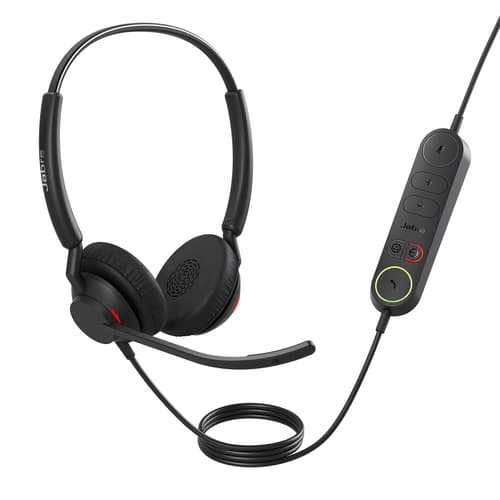 Jabra Engage 40 Stereo - Headset - on-ear - wired - USB-A - noise isolating - Optimised for UC