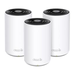 TP-Link Deco XE75 Pro V1 - Wi-Fi system - (3 routers) - up to 7,200 sq.ft - mesh 1GbE, 2.5GbE - Wi-Fi 6E - Multi-Band