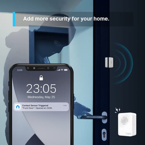Tapo T110 V1 - Door and window sensor - smart - wireless - 863 - 865 Mhz, 868 - 868.6 MHz — view 6