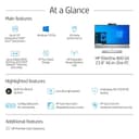 HP EliteOne 800 G6 - All-in-one - Core i5 10500 / up to 4.5 GHz - vPro - RAM 8 GB - SSD 256 GB - NVMe, TLC - UHD Graphics 630 - Gigabit Ethernet - Win 10 Pro 64-bit - monitor: LED 23.8" 1920 x 1080 (Full HD) touchscreen - keyboard: UK thumbnail 35